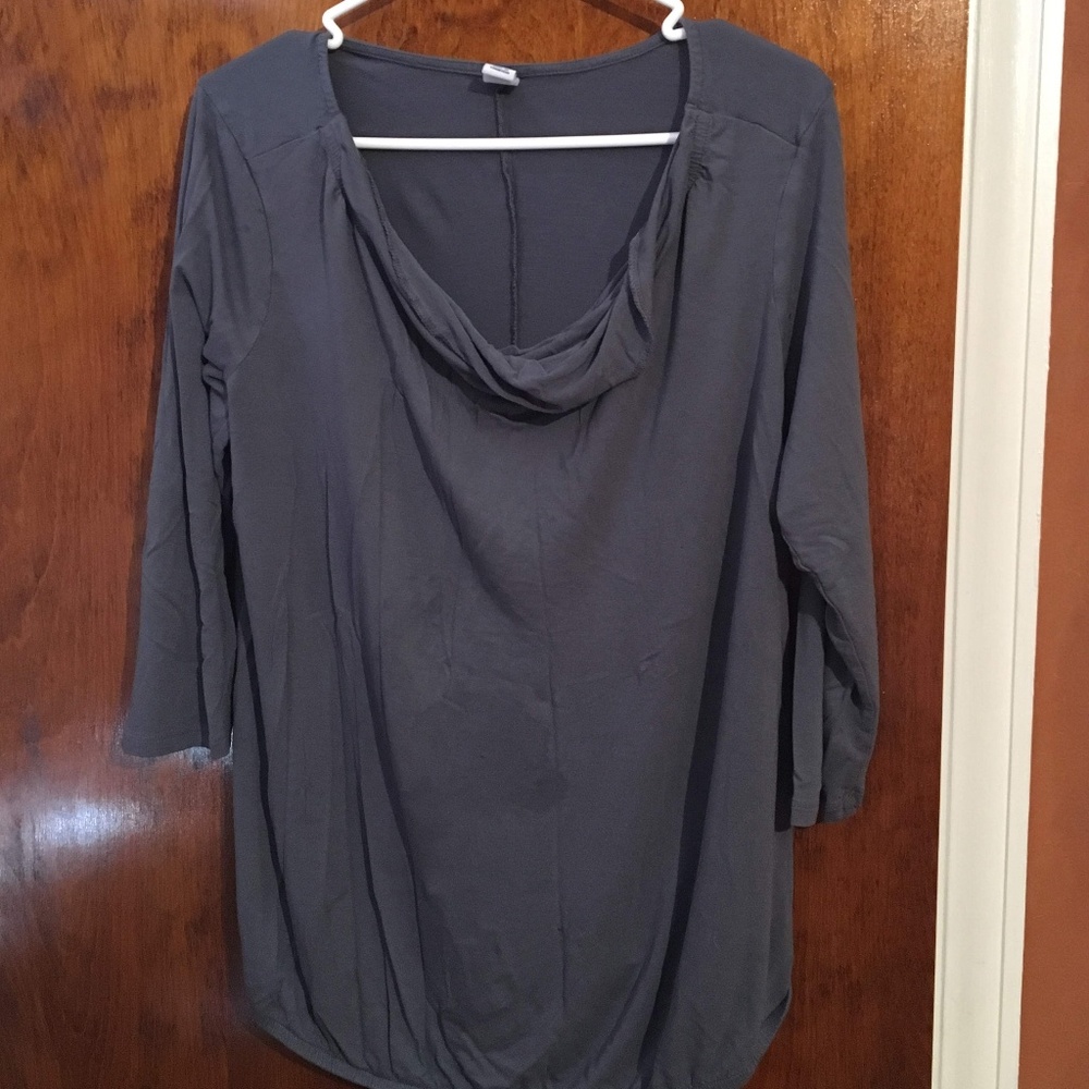 Grey Loose Top